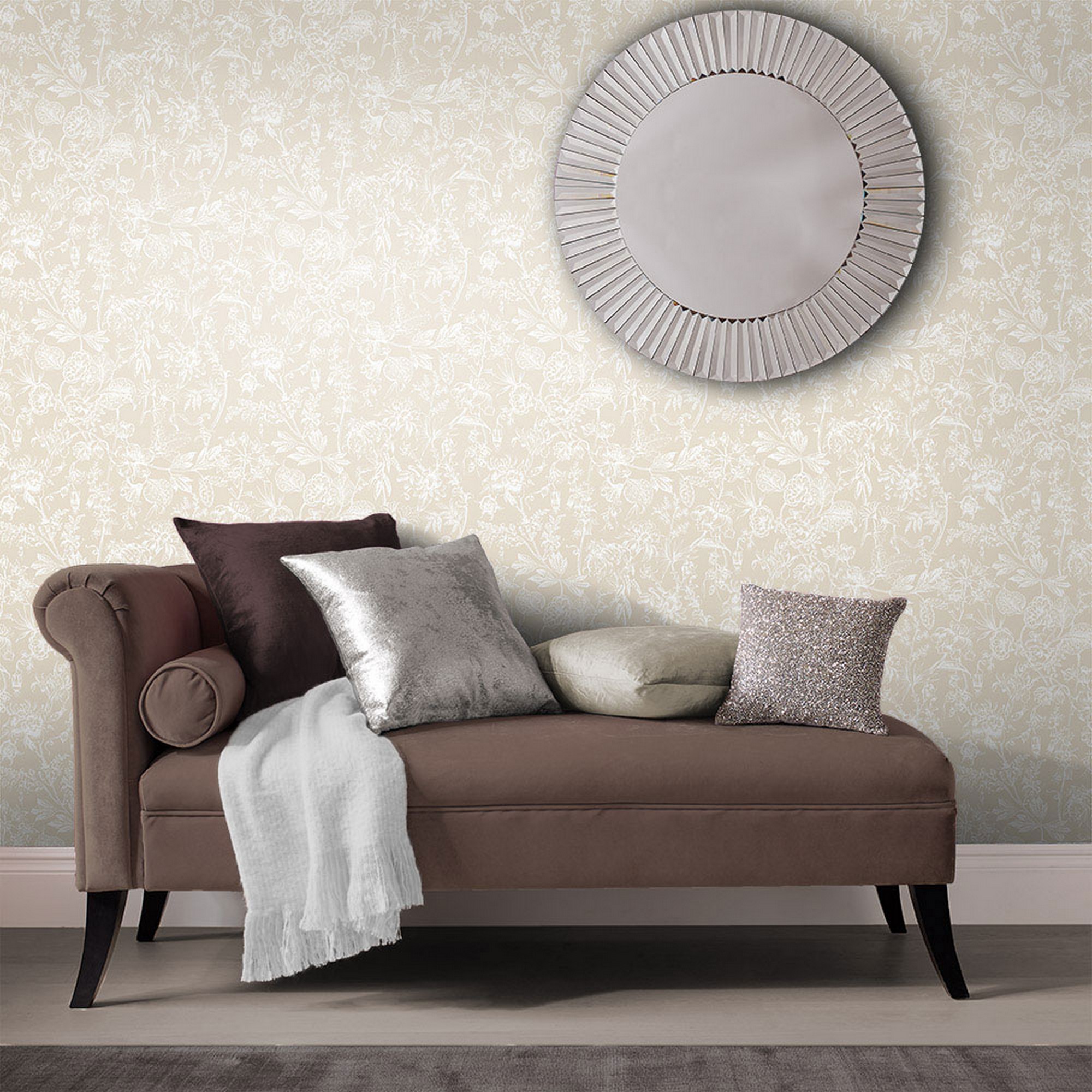 Stroma Wallpaper 104421 By Graham Brown In Fawn Brown